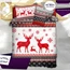 روتختی سه‌بعدی یک‌نفره 4 تکه مدل  Christmas