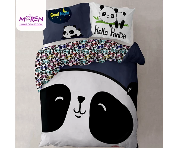 لحاف یک‌نفره 4 تکه مدل Panda